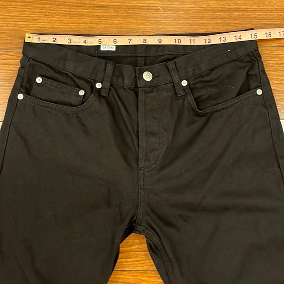 Sandro Slim Fit Button Up Black Jeans - Picture 11 of 14